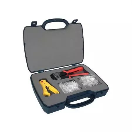 Easy RJ45 Plug Crimping Tool Kit